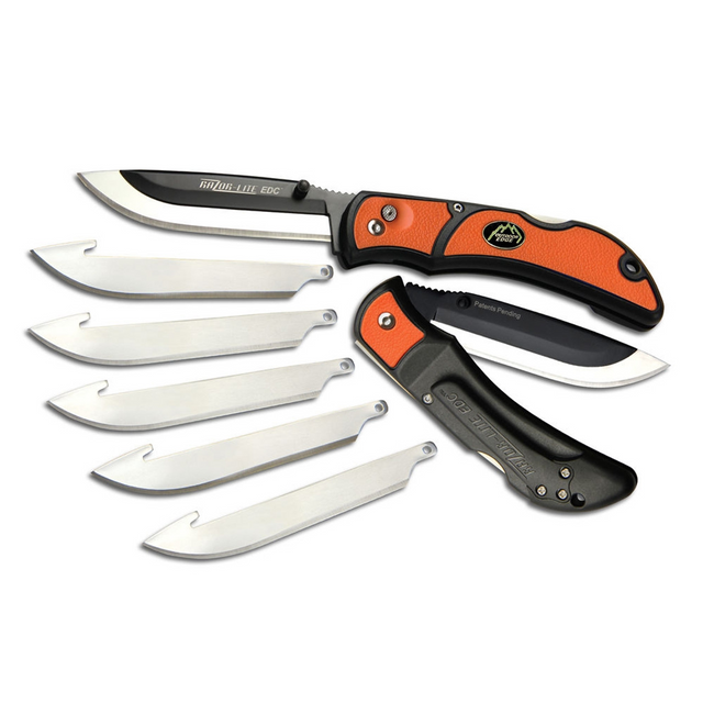 Outdoor Edge RLB-30C 3.5 RAZOR-EDC LITE (Orange, 6-Blades)