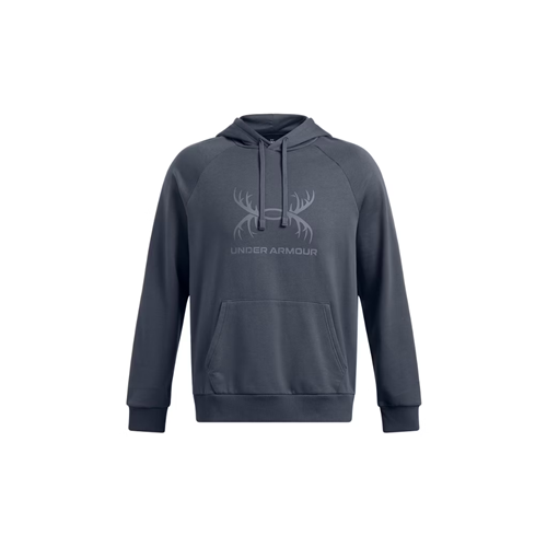 Under Armour 13880860442X Men's UA Rival Fleece Antler Hoodie