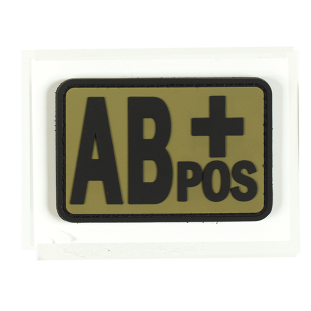 Voodoo Tactical 07-0997007000 Blood Type AB+ Patch