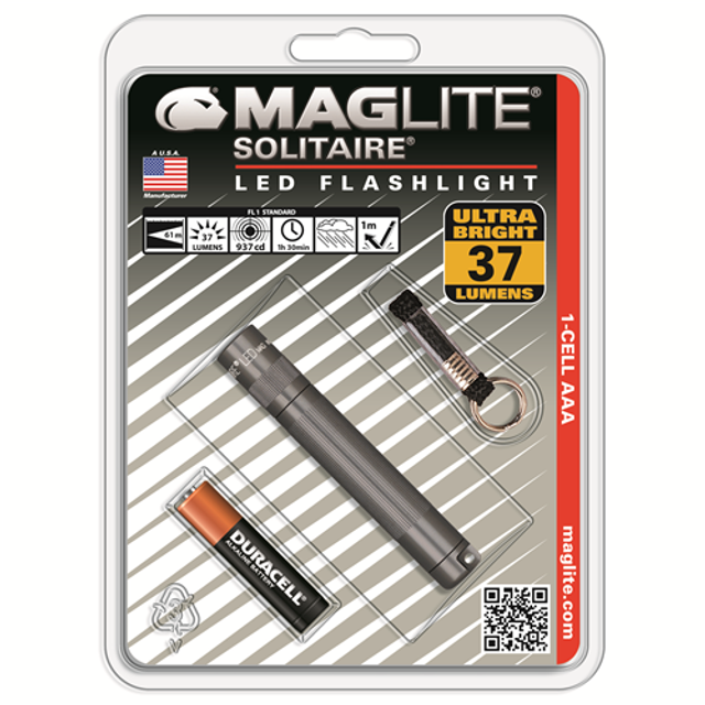 Maglite SJ3A096 Solitaire LED 1 AAA-Cell LED Flashlight Maglite SJ3A096 Solitaire LED 1 AAA-Cell LED Flashlight