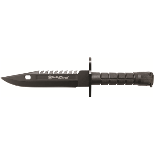 Smith & Wesson SW3BCP 8 in Special Ops M-9 Bayonet Special Force Knife/Black Polymer Scabbard
