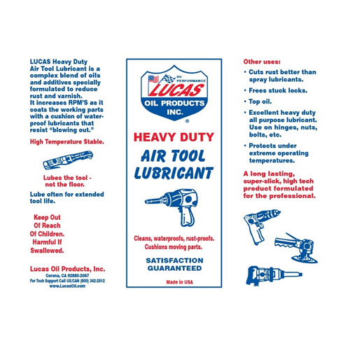 Lucas Oil 10225 Air Tool Lubricant
