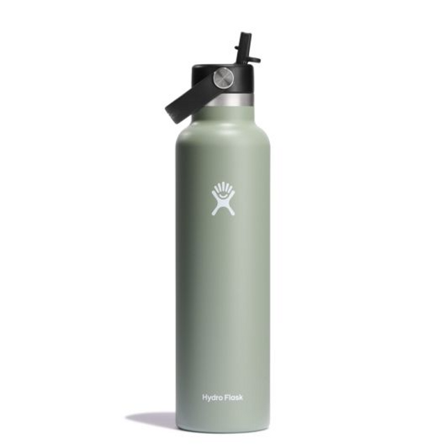 Hydro Flask S21FS374 Standard Mouth 24oz Insulated Water Bottle w/ Flex Straw Hydro Flask S21FS374 Standard Mouth 24oz Insulated Water Bottle w/ Flex Straw