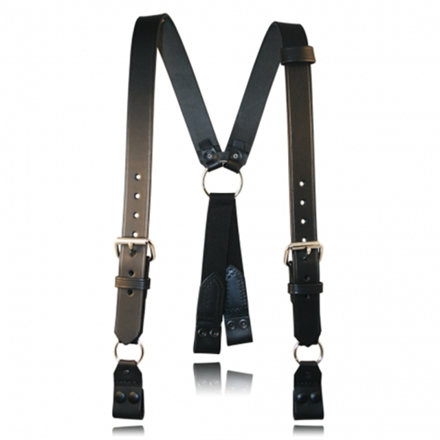 Boston Leather 9177-1-2X Firefighter‚s Suspenders, Loop Attachment