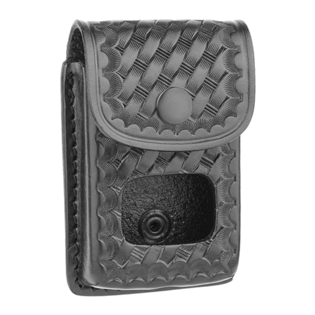 Dutyman 4721B Basketweave Leather Alarm Box Holder