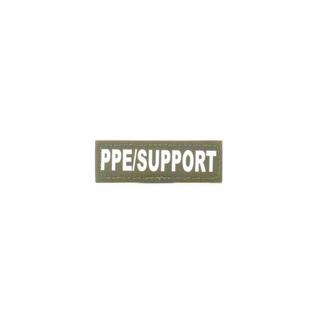 Eleven 10 E10-7003-PPE/SUPPORT-RGR/GLO 1x3 Med Name Tape Patch Eleven 10 E10-7003-PPE/SUPPORT-RGR/GLO 1x3 Med Name Tape Patch