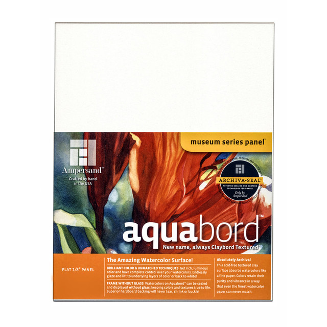 WINSOR & NEWTON CBT14-2 Ampersand Aquabord, 14in x 18in, Pack Of 2 WINSOR & NEWTON CBT14-2 Ampersand Aquabord, 14in x 18in, Pack Of 2