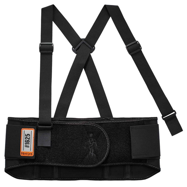 ERGODYNE CORPORATION 11118 Ergodyne ProFlex 1625 Elastic Back Support, 7-1/2in, 4X, Black