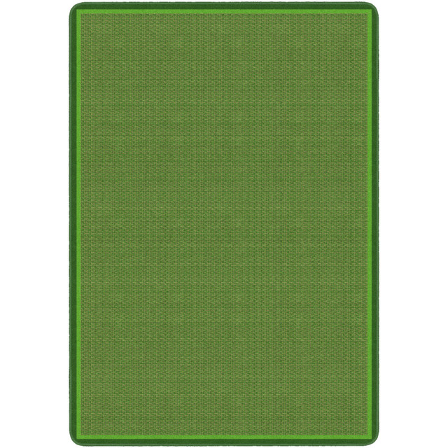 FLAGSHIP CARPETS FE153-44A  All Over Weave Area Rug, 7ft-1/2ft x 12ft, Green