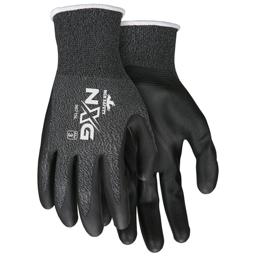 MCR Safety 96715XXL S&P Nylon, Blk NF, Ltx Free,15g