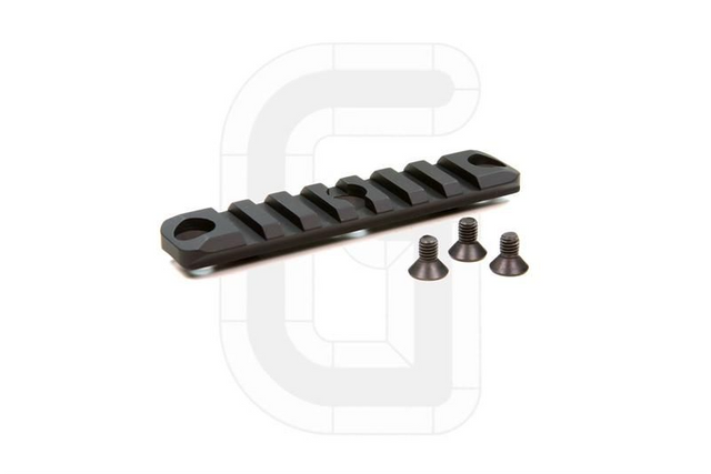 Geissele Automatics 02-212HKB 3-Hole Accessory Rail for Geissele HK SMR