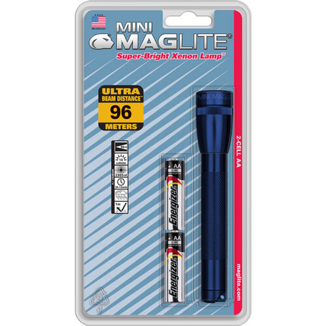 Maglite M2AFD6 M2A Mini Mag 2 AA-Cell Flashlight Maglite M2AFD6 M2A Mini Mag 2 AA-Cell Flashlight