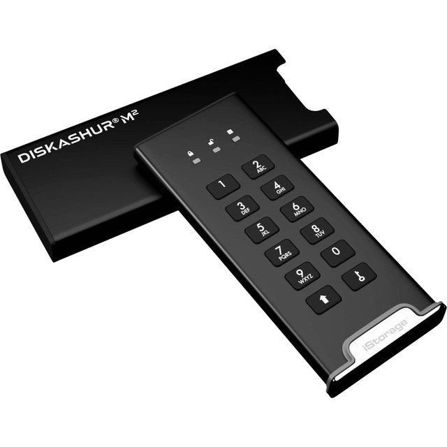 ISTORAGE LIMITED iStorage IS-DAM2-256-240  diskAshur M2 SSD 240 GB PIN Secure Portable Solid State Drive