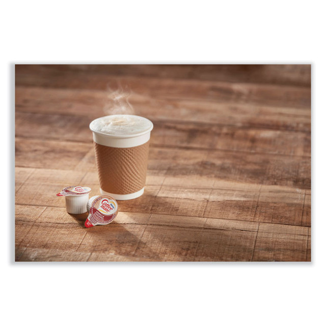 NESTLE Coffee mate® 63338CT 180 Count Bulk Liquid Coffee Creamer, Vanilla Caramel, 0.38 oz, 180/Carton