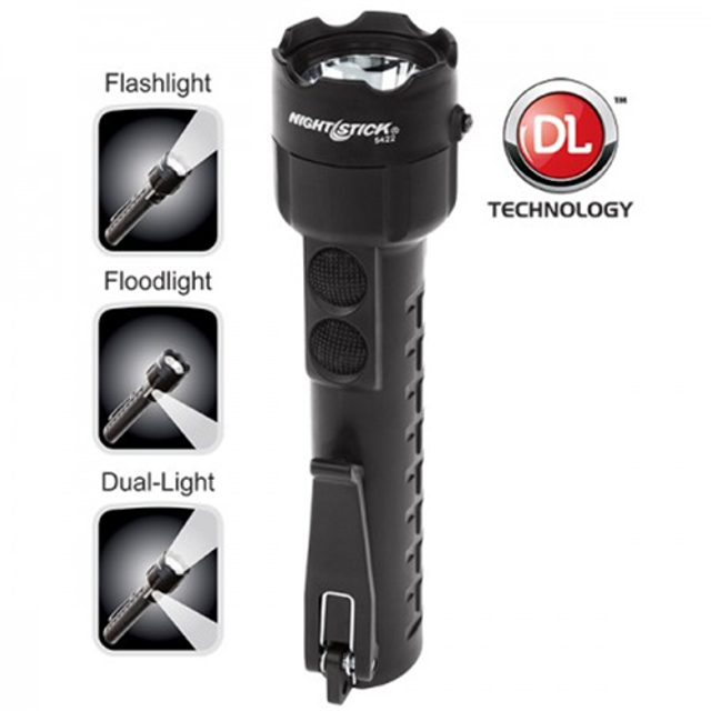 Nightstick XPP-5422B Intrinsically Safe Permissible Dual-Light Flashlight