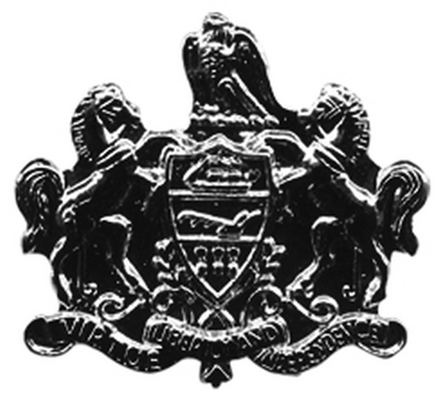 Hero's Pride 8197N Pennsylvania Crest Collar - 3/4'' Wide Hero's Pride 8197N Pennsylvania Crest Collar - 3/4'' Wide