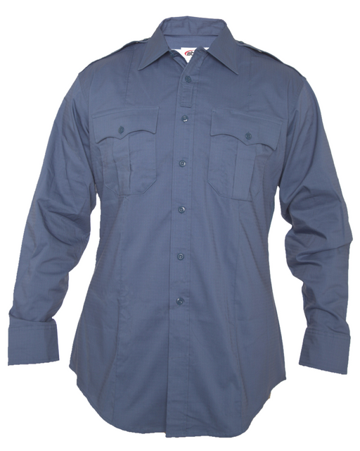 Elbeco 4428-15.5-37 Reflex Long Sleeve Shirt-Mens-French Blue