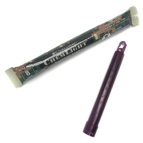 Cyalume 9-17040PF IR ChemLight 6'' - 8hr