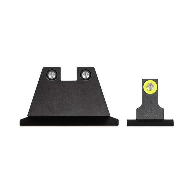 Night Fision SAW-203-003-YGZG Supressor Height Night Sight Set for S&W M&P/M&P 2.0/SD9 VE Night Fision SAW-203-003-YGZG Supressor Height Night Sight Set for S&W M&P/M&P 2.0/SD9 VE
