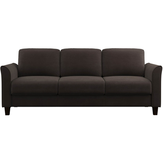 LIFESTYLE SOLUTIONS INC. Lifestyle Solutions CCWENKS3M26CFVA  Winslow Sofa with Curved Arms, Coffee