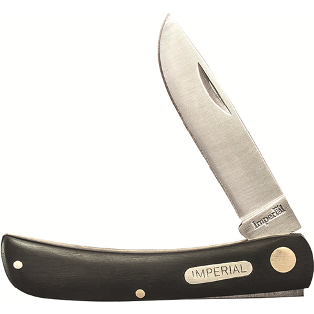 Imperial IMP22 Imperial Folder Black Handle Single Blade Imperial IMP22 Imperial Folder Black Handle Single Blade