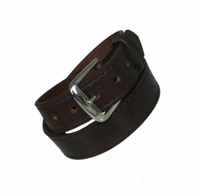 Boston Leather 6582L-BRN-1-34-GLD Traditional 1 1/2 Off Duty Belt Boston Leather 6582L-BRN-1-34-GLD Traditional 1 1/2 Off Duty Belt