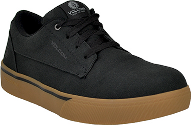 Volcom VM30117-M-09.0 Volcom Workwear True Shoes - Black/Orange Volcom VM30117-M-09.0 Volcom Workwear True Shoes - Black/Orange