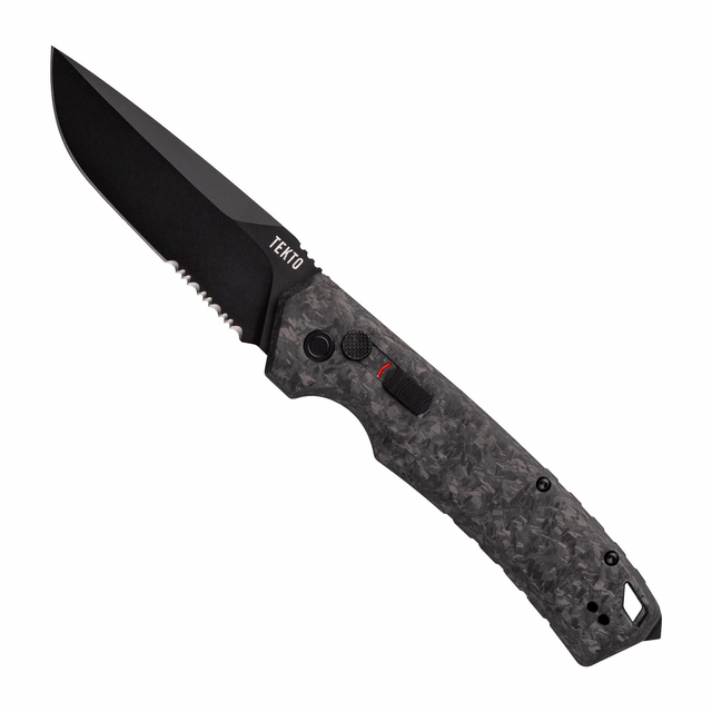 Tekto Gear A3R_CCBK_D2BK1S_A1 A3 Delta Forged Carbon Knife Tekto Gear A3R_CCBK_D2BK1S_A1 A3 Delta Forged Carbon Knife