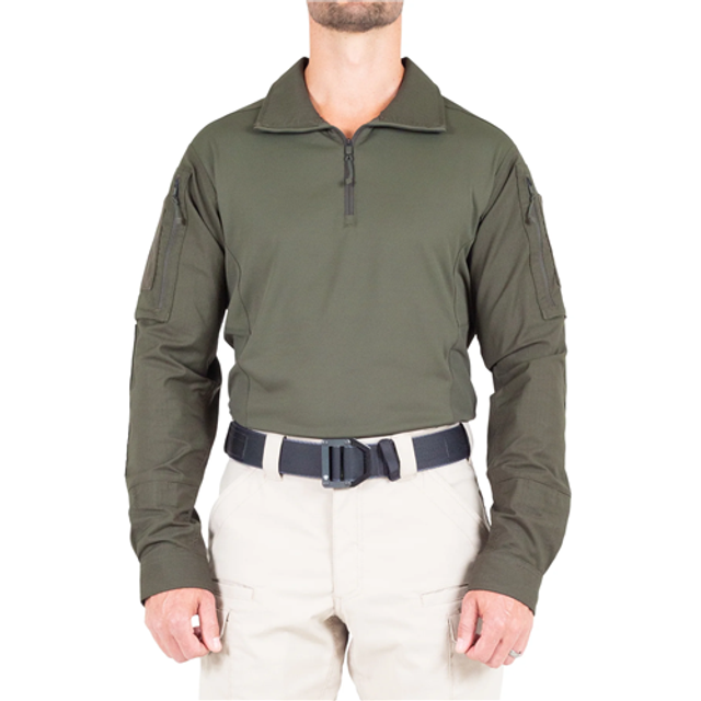 First Tactical 111004-830-L-R M Defender L/S Shirt