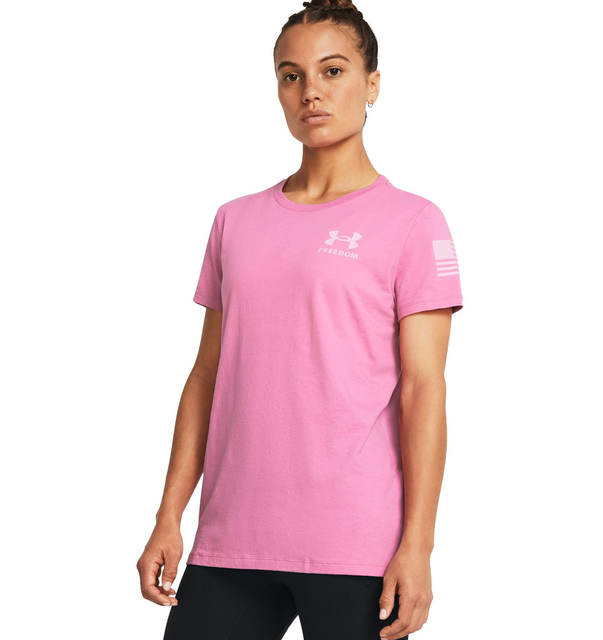 Under Armour 13708196602X Women's UA Freedom Banner T-Shirt