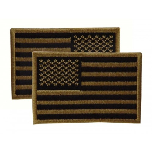 Voodoo Tactical 20-9087007000 Embroidered USA Military Flag Patches Voodoo Tactical 20-9087007000 Embroidered USA Military Flag Patches