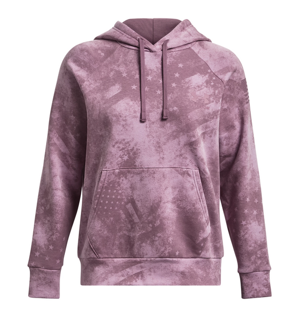 Under Armour 1379625500LG Women's UA Freedom Rival Fleece Amp Hoodie