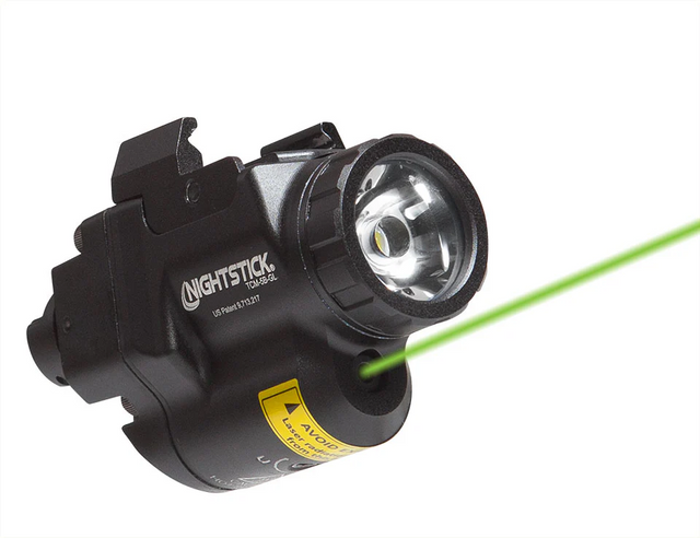 Nightstick TCM-5B-GL Subcompact Handgun Light w/Green Laser