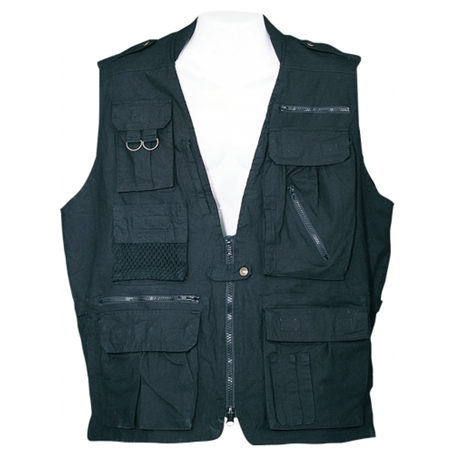 Humvee HMV-VS-BK-L Humvee Safari Vest