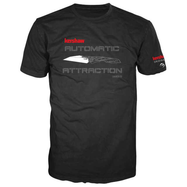 Kershaw SHIRTKERL13M Kershaw T-Shirt Launch 13 Automatic Attraction Medium Kershaw SHIRTKERL13M Kershaw T-Shirt Launch 13 Automatic Attraction Medium