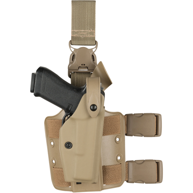 Safariland 1119093 Model 6005 SLS Tactical Holster with Quick-Release Leg Strap for FN Five-Seven w/ Light Safariland 1119093 Model 6005 SLS Tactical Holster with Quick-Release Leg Strap for FN Five-Seven w/ Light