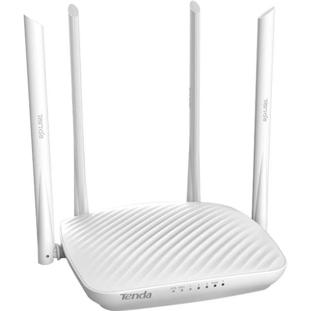 TENDA TECHNOLOGY F9 Tenda F9 Wi-Fi 4 IEEE 802.11n Ethernet Wireless Router - 2.40 GHz ISM Band(4 x External) - 75 MB/s Wireless Speed - 3 x Network Port - 1 x Broadband Port - Gigabit Ethernet - Desktop