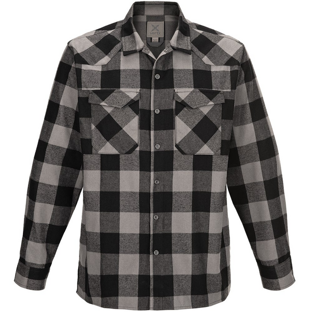 Vertx VTX1501 MSHGP LARGE Canyon Valley Flannel Long Sleeve
