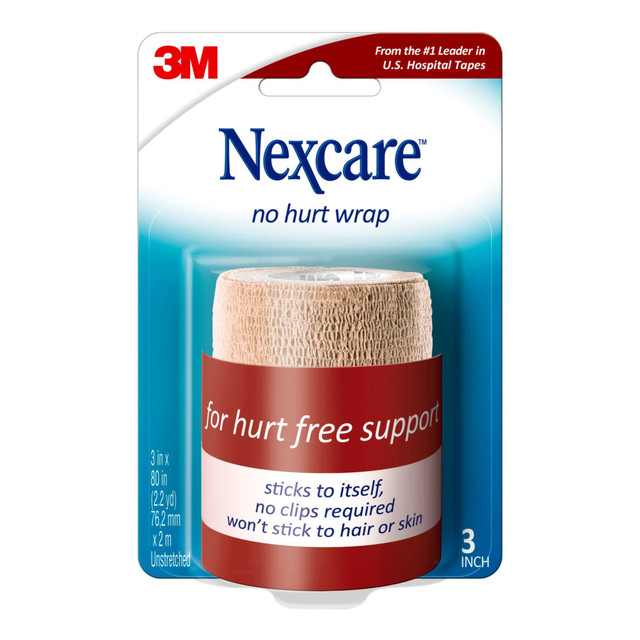 3M CO H1583 3M Nexcare Coban Self-Adherent Bandages, 3inx 5 Yd. Stretched, Tan