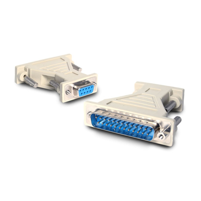 STARTECH.COM AT925FM  DB9 to DB25 Serial Cable Adapter - F/M - Serial adapter - DB-9 (F) to DB-25 (M) - AT925FM - Serial adapter - DB-9 (F) to DB-25 (M) - for P/N: ICUSB232PROC, NETRS232, NETRS2322P, PCI2S1P2, PEX1S953LP, PEX2S1050, STCPEX2S553