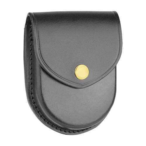 Dutyman 8111G Plain Leather Round Bottom Closed Single Cuff Case