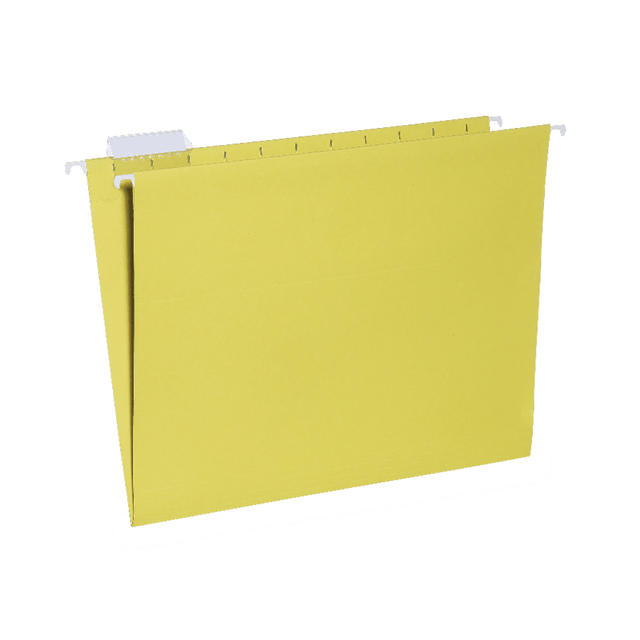 NATIONAL INDUSTRIES FOR THE BLIND 3649501 SKILCRAFT Hanging File Folders, 1/5 Cut, 2in Expansion, Letter Size, Yellow, Box Of 25 Folders (AbilityOne 7530-01-364-9501) NATIONAL INDUSTRIES FOR THE BLIND 3649501 SKILCRAFT Hanging File Folders, 1/5 Cut, 2in Expansion, Letter Size, Yellow, Box Of 25 Folders (AbilityOne 7530-01-364-9501)