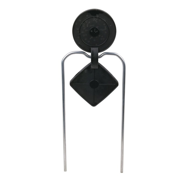 Champion Targets 40956 Champion Targets 40956 Duraseal Spinner Target, Double Black Diamond & Gong