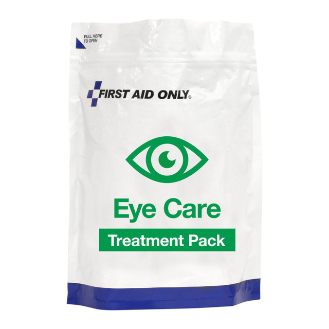 FIRST AID ONLY, INC. 91168 First Aid Only Eye Care Treatment Pack Refill, White FIRST AID ONLY, INC. 91168 First Aid Only Eye Care Treatment Pack Refill, White