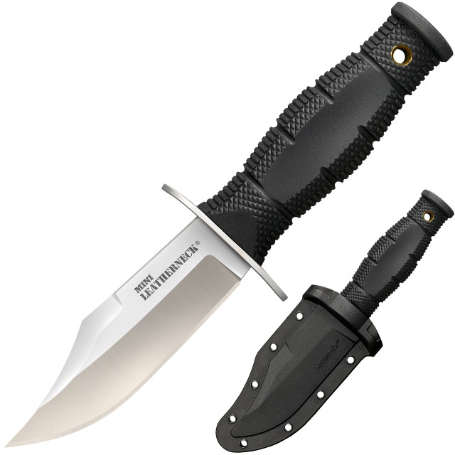 Cold Steel 39LSAB Mini Leatherneck Clip Point