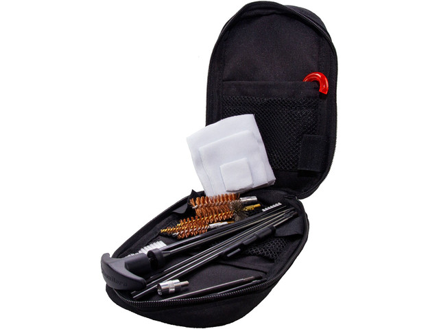 Kleenbore KB-3G Black Pouch - 3 Gun Tactical Kit 5.56/9mm/12 Gauge