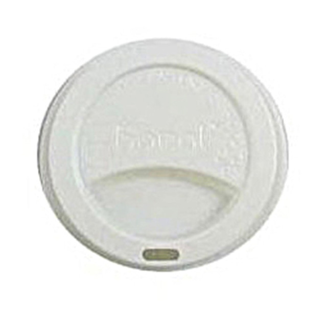 LOLLICUP USA, INC. C-KDL516W-PP Karat Hot Cup Lids, 10 - 24 Oz, White, Pack Of 1,000 Lids