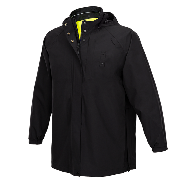 Flying Cross 76230 10 3XL REG DutyGuard RT (Rain Technology) Reversible Rain Jacket - Black