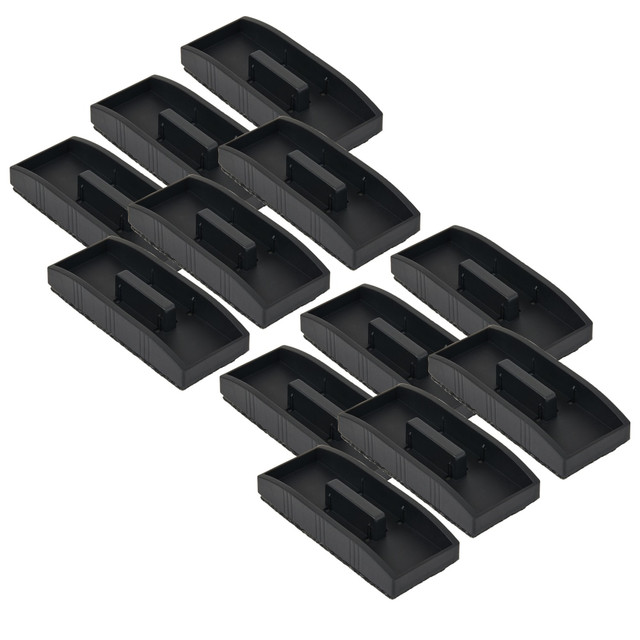 BAUMGARTENS CHL74530BN Charles Leonard Magnetic Whiteboard Erasers, 5 1/4in x 2in, Black, Pack Of 12 BAUMGARTENS CHL74530BN Charles Leonard Magnetic Whiteboard Erasers, 5 1/4in x 2in, Black, Pack Of 12