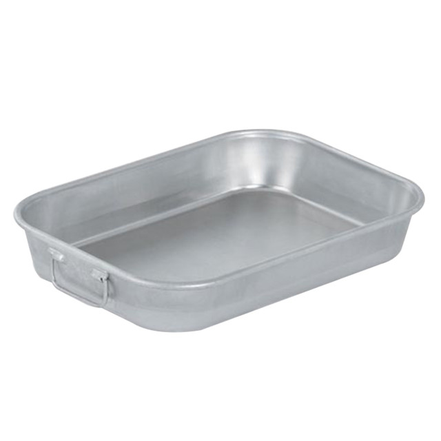 Make savory soups, chilis and sauces for everyday meals or special occasions with this aluminum stock pot. The silver color brings an attractive look to your kitchen.  12 qt capacity is large enough for many recipes.  Made from durable aluminum for long-lasting strength.  Silver color complements your kitchen decor.  Includes 1 stock pot.